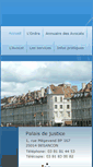 Mobile Screenshot of barreau-besancon-avocat.com